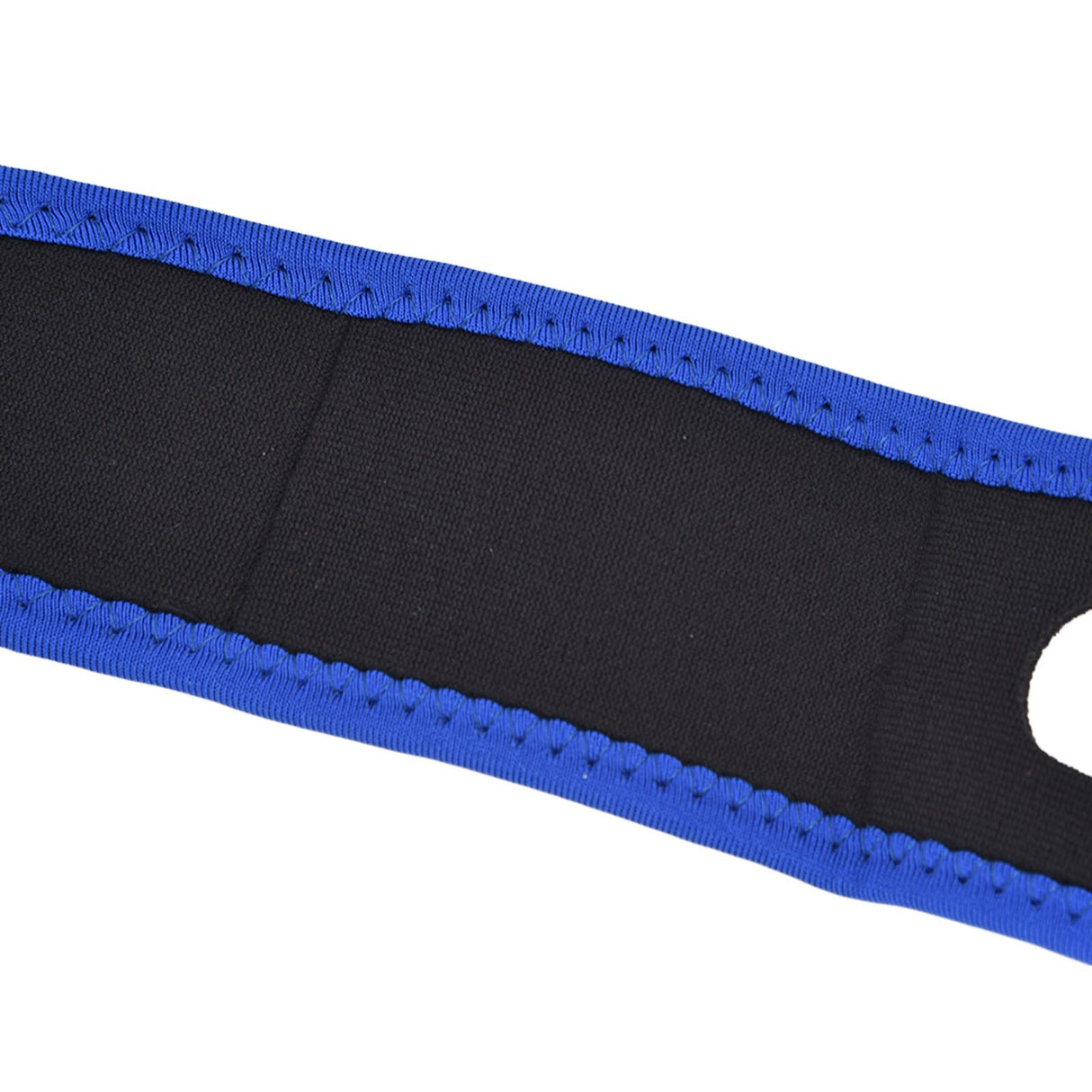 Snoring Stop Belt Adjustable Chin Strap Breathable Nylon Snoring Head Band for Men WomenBlue Black