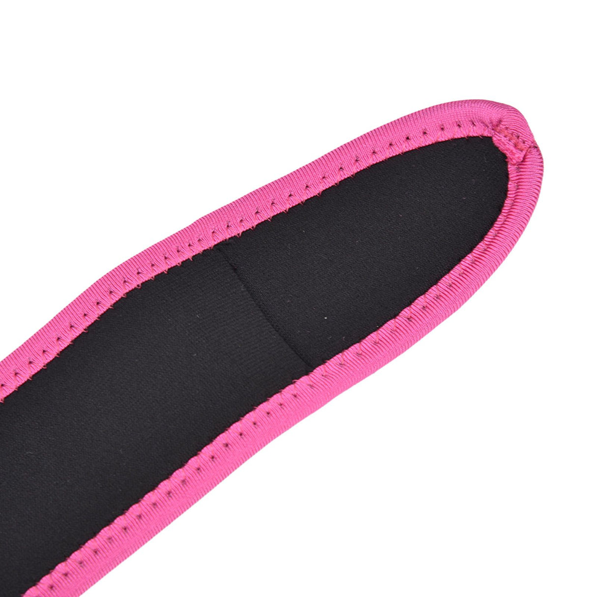 Snoring Stop Belt Adjustable Chin Strap Breathable Nylon Snoring Head Band for Men WomenRed Black