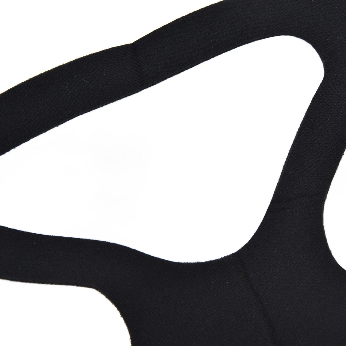 Universal Anti Snore Headgear Strap Nylon Elastic Anti Snoring Head Band for RespiratorBlack