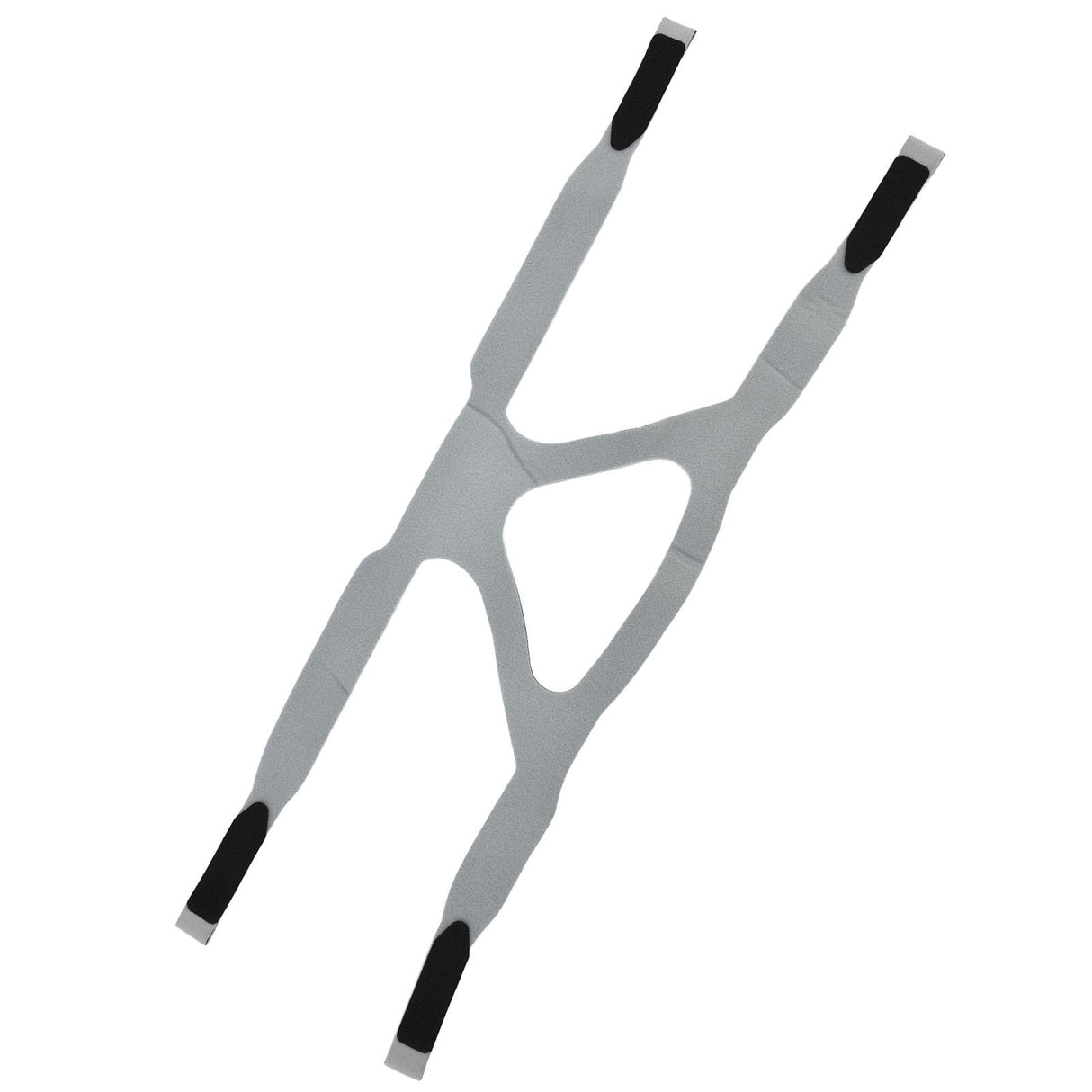 Universal Anti Snore Headgear Strap Nylon Elastic Anti Snoring Head Band for RespiratorGrey