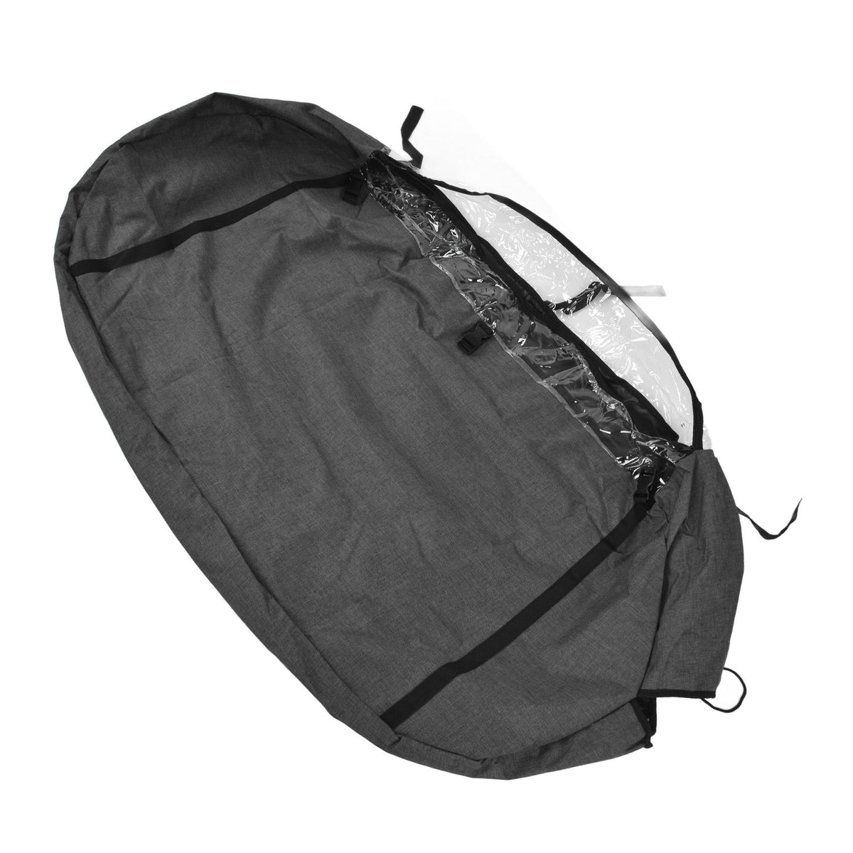 Hanging Garment Bag Dust Proof 600D Oxford Cloth Clear Zipper Clothes Storage Cover for Closet Travel