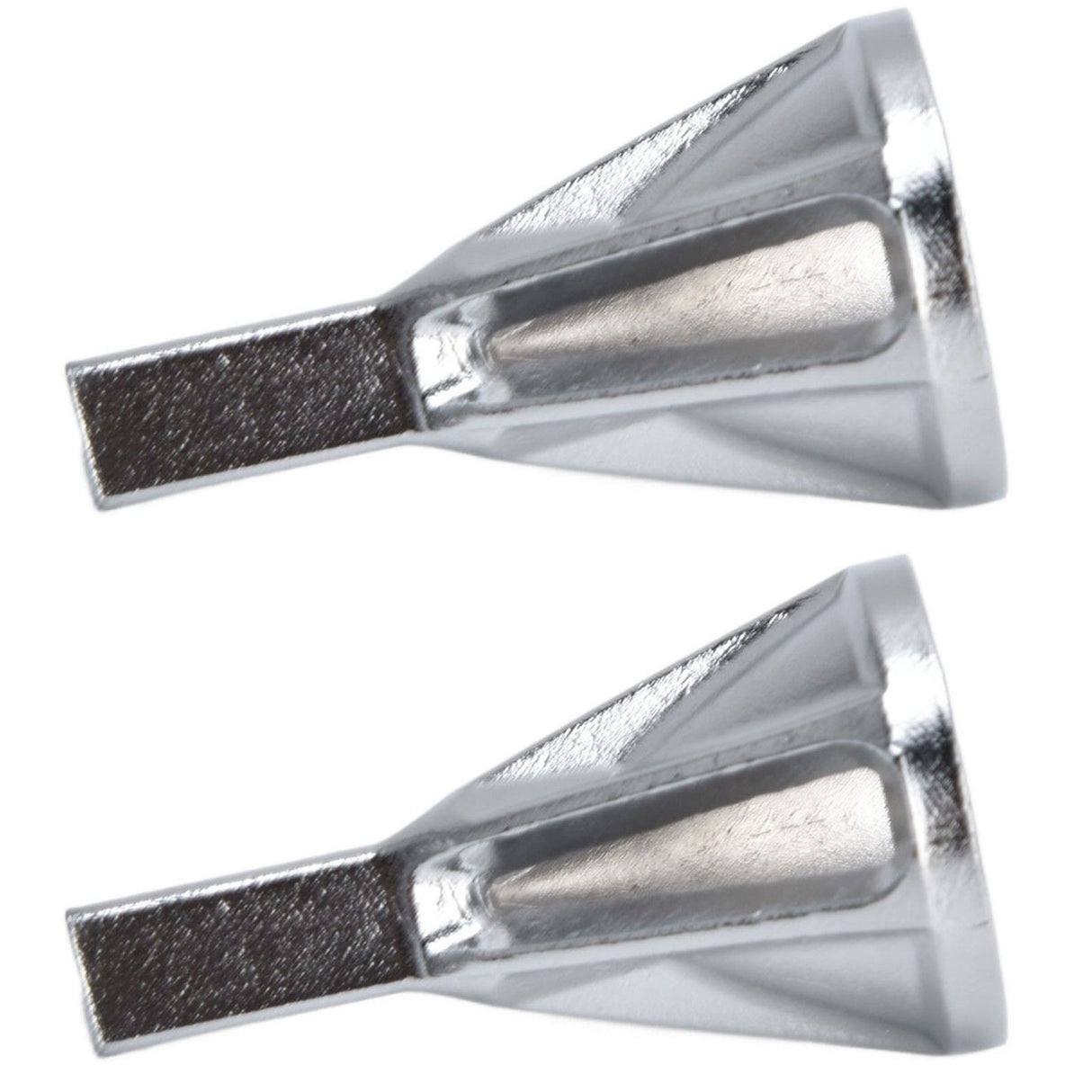 2pcs Deburring Chamfering Device Triangular Handle Deburring External Drill for Stainless Steel Copper Brass Aluminum