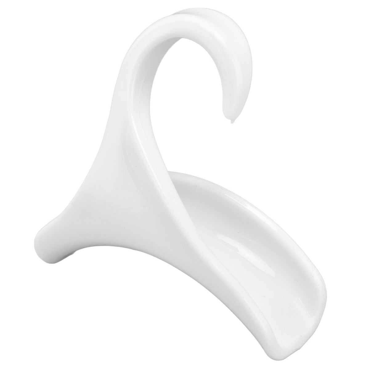 5Pcs Purse Door Hanger Bag Arc Closet Hanger Hook for Satchel Coat Haversack Belt StorageWhite
