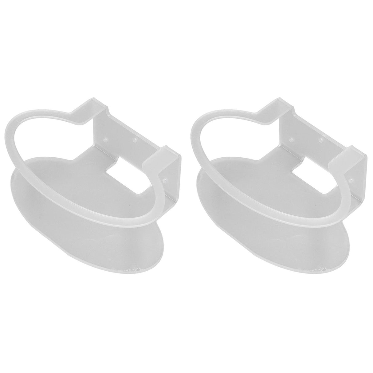2Pcs Clear Router Bracket Save Space Protect Router Easy Installation Wear Resistant Wall Mount Router Bracket for Home