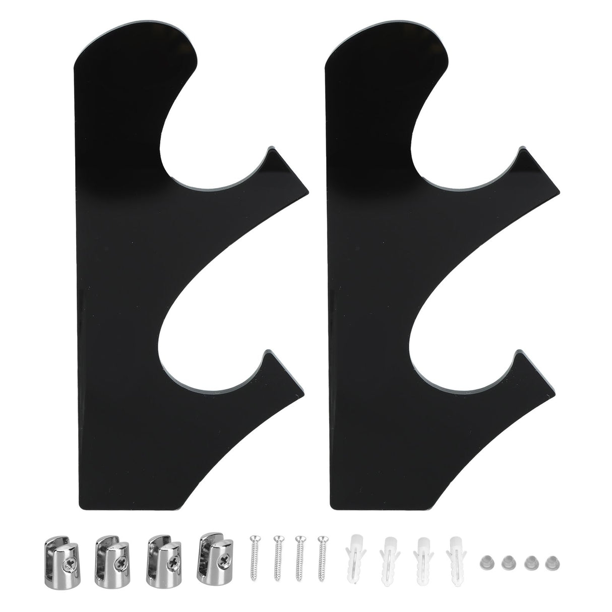 1 Pair/set Multi Layer Vintage Sword Holder Rack Break Resistance Acrylic Sword StandBlack