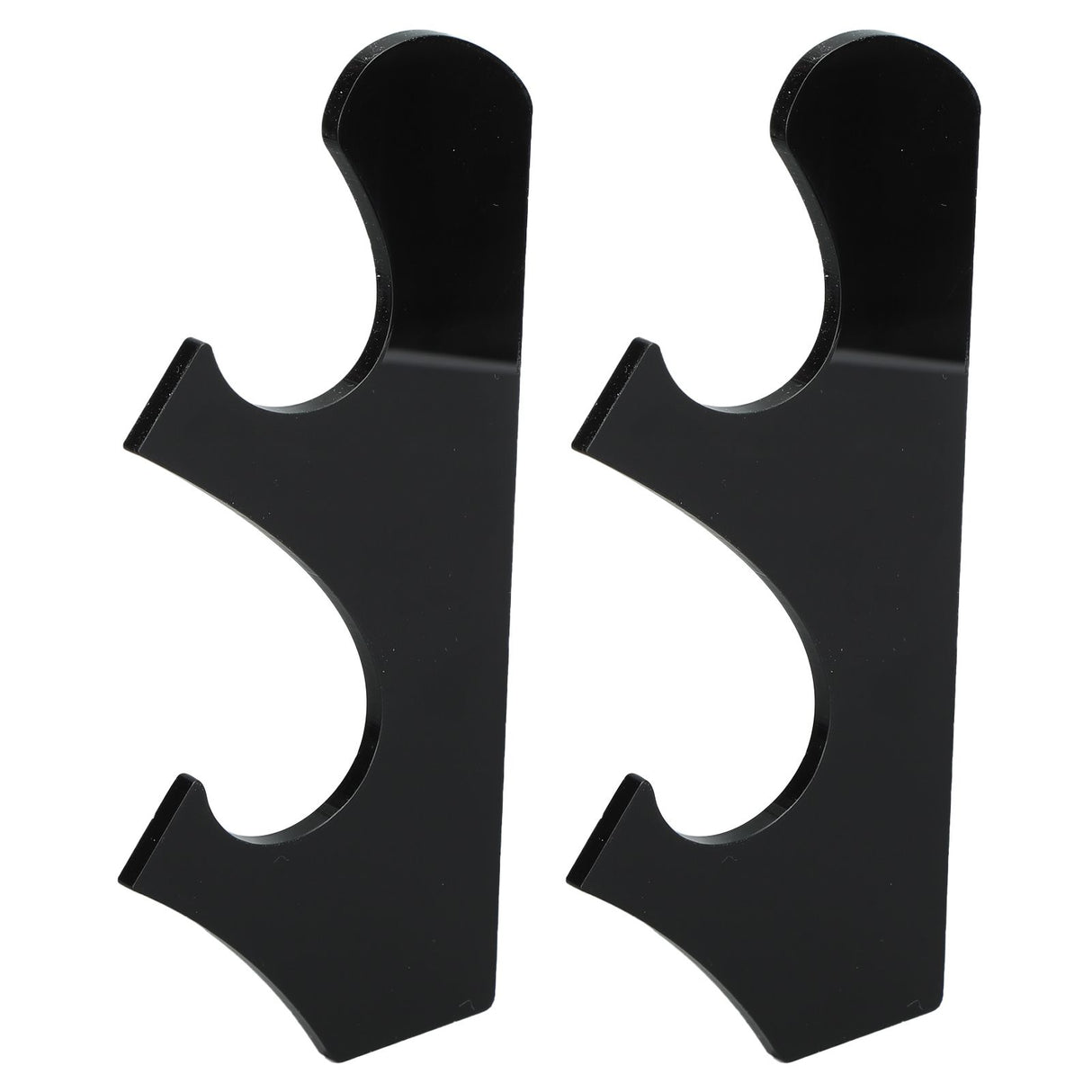 1 Pair/set Multi Layer Vintage Sword Holder Rack Break Resistance Acrylic Sword StandBlack