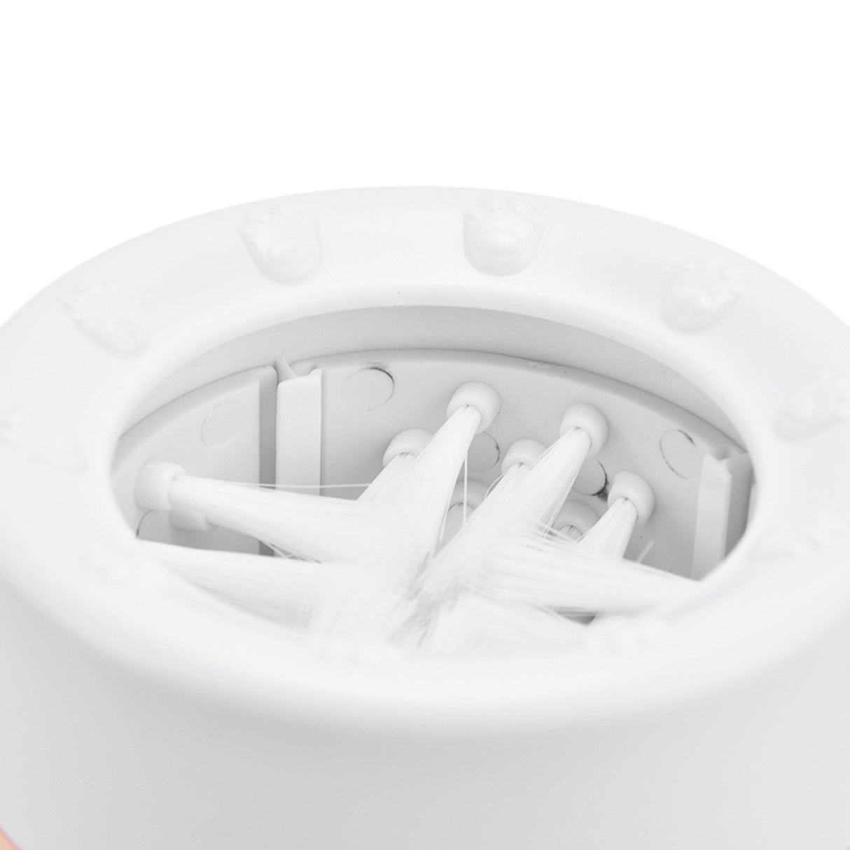 Dog Paw Cleaner Portable Dog Paw Washer Cup Lightweight Pet Paw Cleaning Tool for HomeOrange