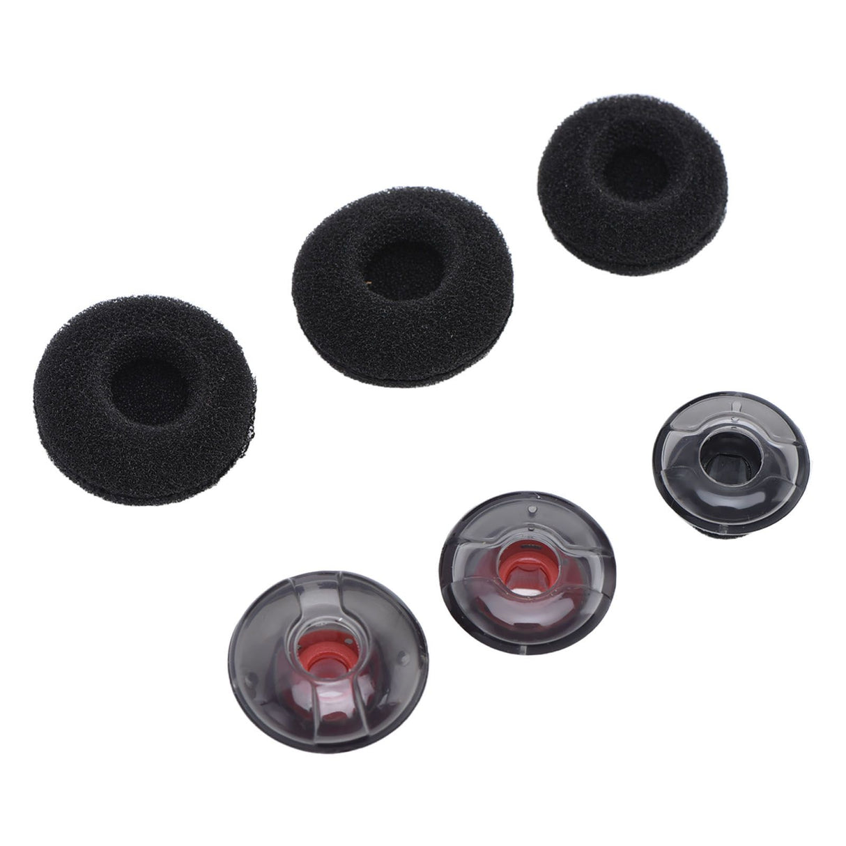Ear Bud Tip Headset Silicone Earbud Replacement Black Earphone Accessory for Plantronics V5200