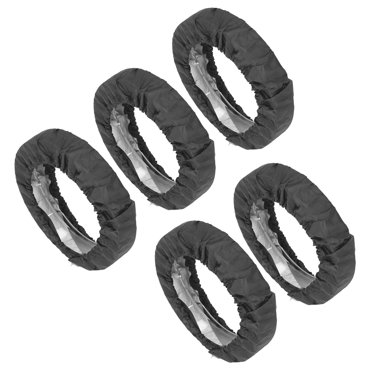 5pcs Baby Stroller Wheels Cover Oxford Fabric Baby Carriage Wheel Protector Cover for Outdoor