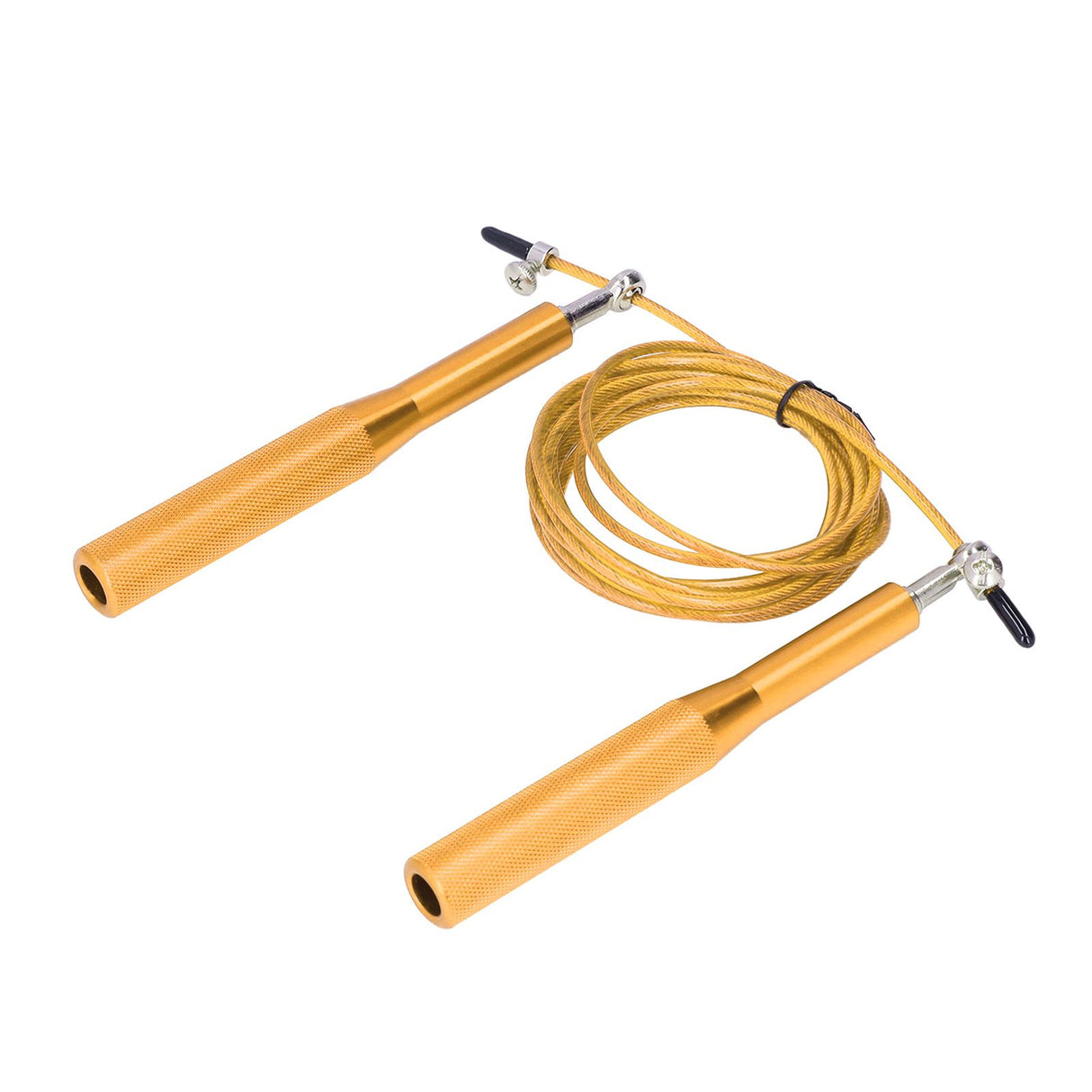 Skipping Rope Strong Durable Adjustable Flexible Reliable Professional Convenient Exercise Supplies for Indoor OutdoorAluminum Alloy Gold