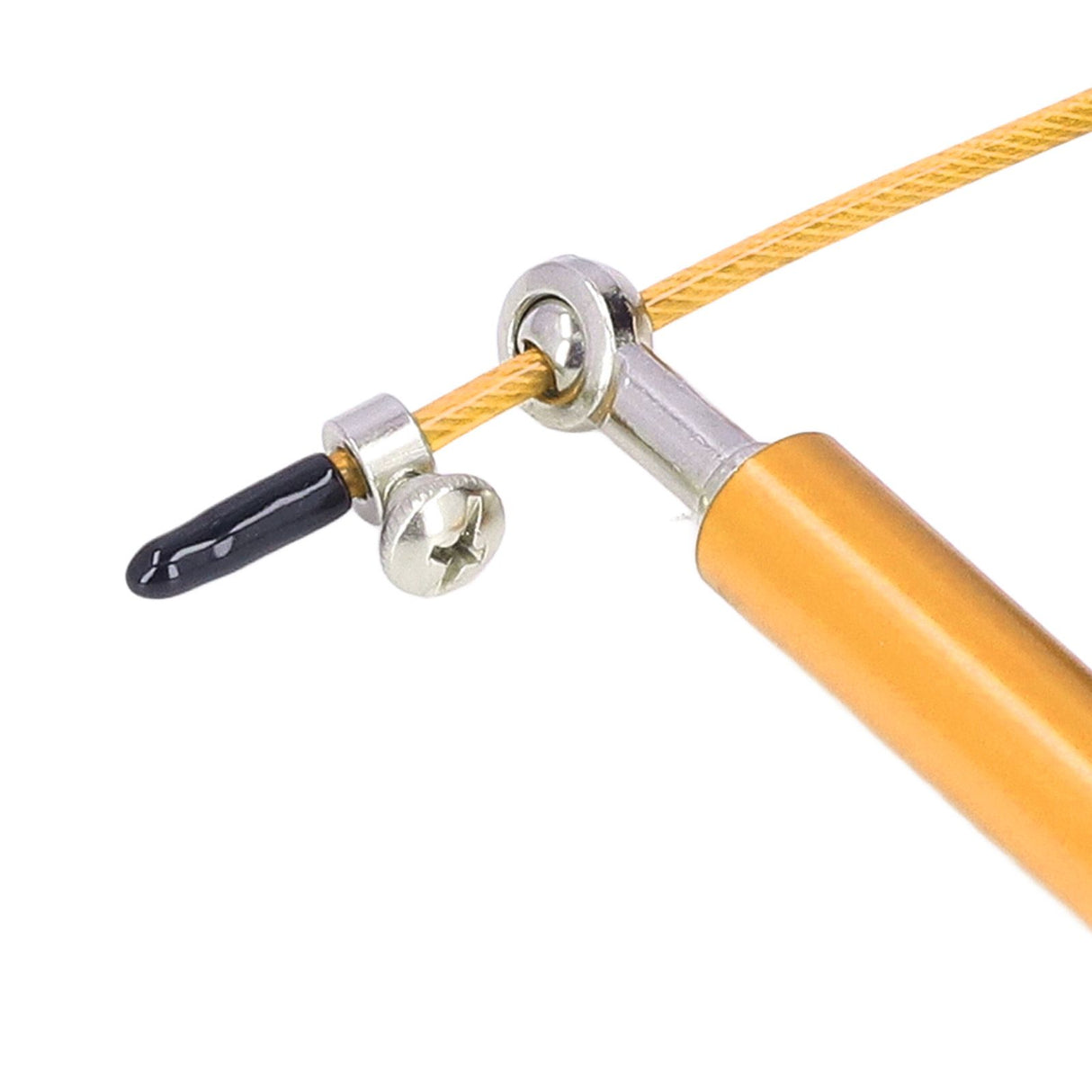 Skipping Rope Strong Durable Adjustable Flexible Reliable Professional Convenient Exercise Supplies for Indoor OutdoorAluminum Alloy Gold