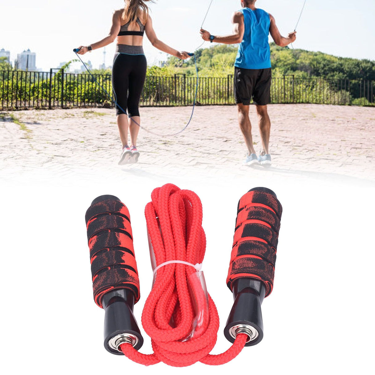 Jump Rope Tangle Free Ball Bearing Speed Rope for Physical Training Shaping and Vetreduction 2.8m/9.2ft