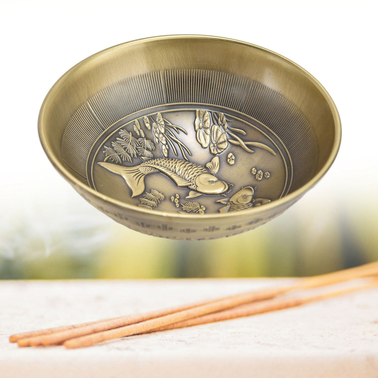 Retro Home Incense Burner Copper Alloy Smoked Incense Burner Holder for Study Room Entrance HallBronze 278
