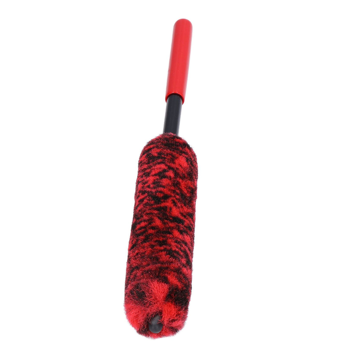 Universal Car Wheel Hub Cleaning Brush Flexible Long Handle Car Tire Detailing Brush Red