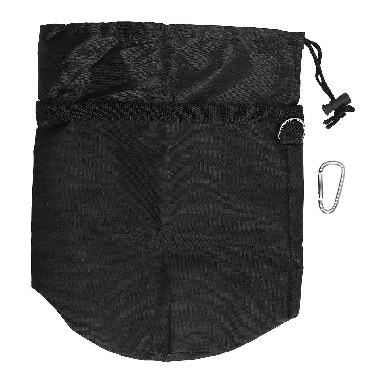 Foldable Grocery Basket Large Capacity Hook Design Closure Rope Simple Operation Storage Basket