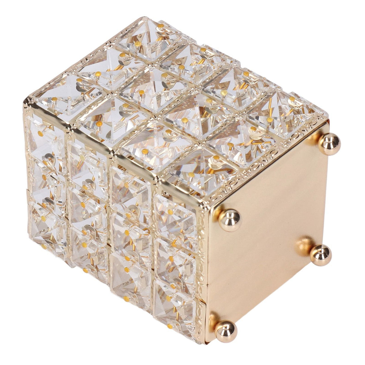 Makeup Brush Holder European Style Make Up Storage Cup for Bathroom Home Bedroom OfficeGold