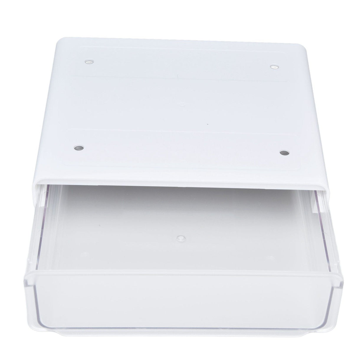 Acrylic Drawer Storage Concealed Acrylic Drawer Storage Holder with 3 Pastes for Home OfficeL