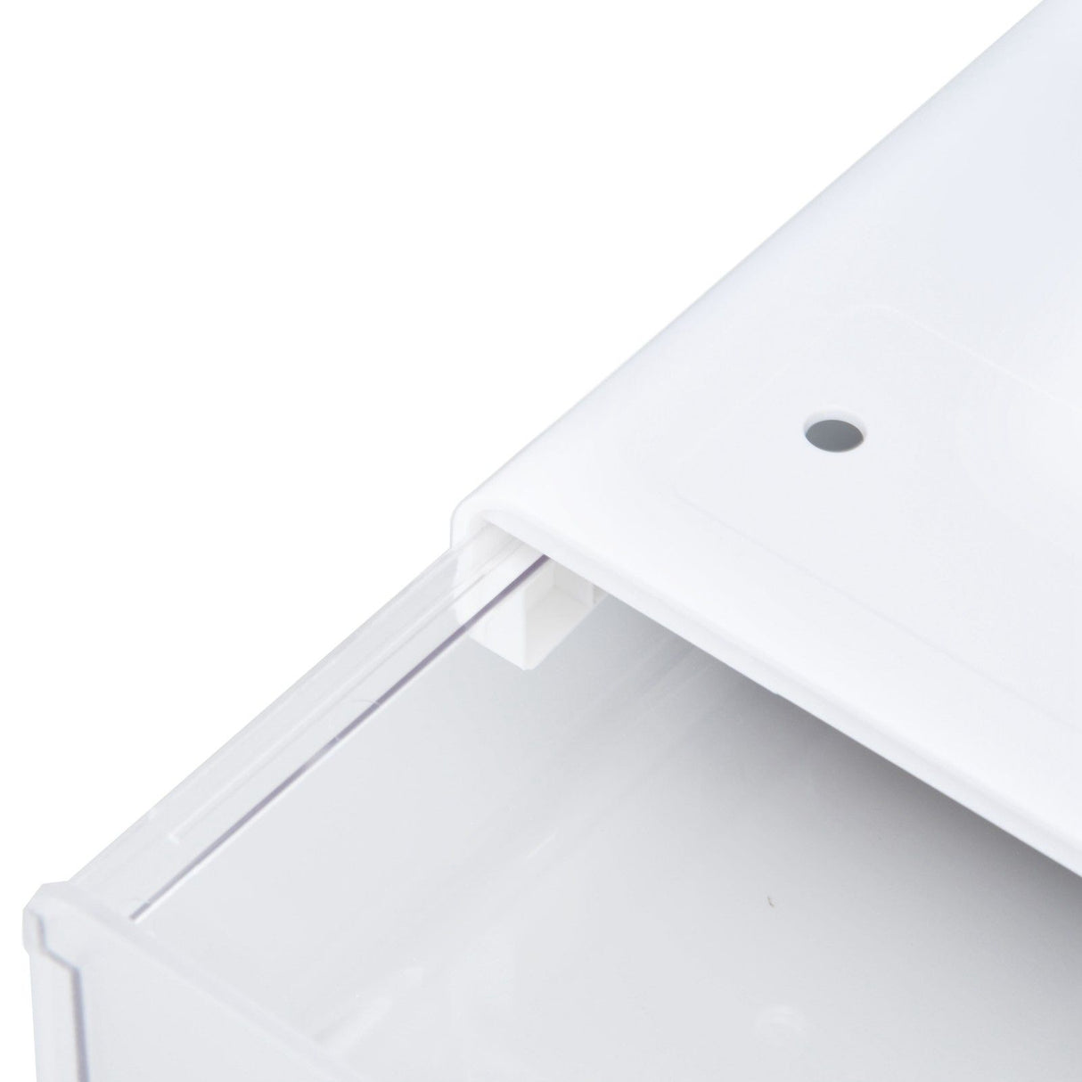 Acrylic Drawer Storage Concealed Acrylic Drawer Storage Holder with 3 Pastes for Home OfficeL