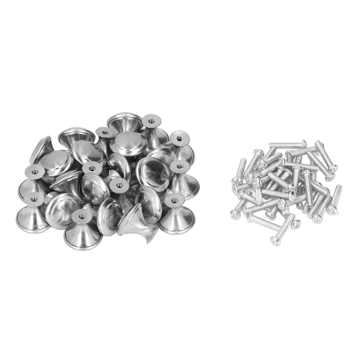 40Pcs Round Cabinet Knobs Replaceable Rustproof Stylish Furniture Knobs for Kitchen Cabinets Furniture DoorsL
