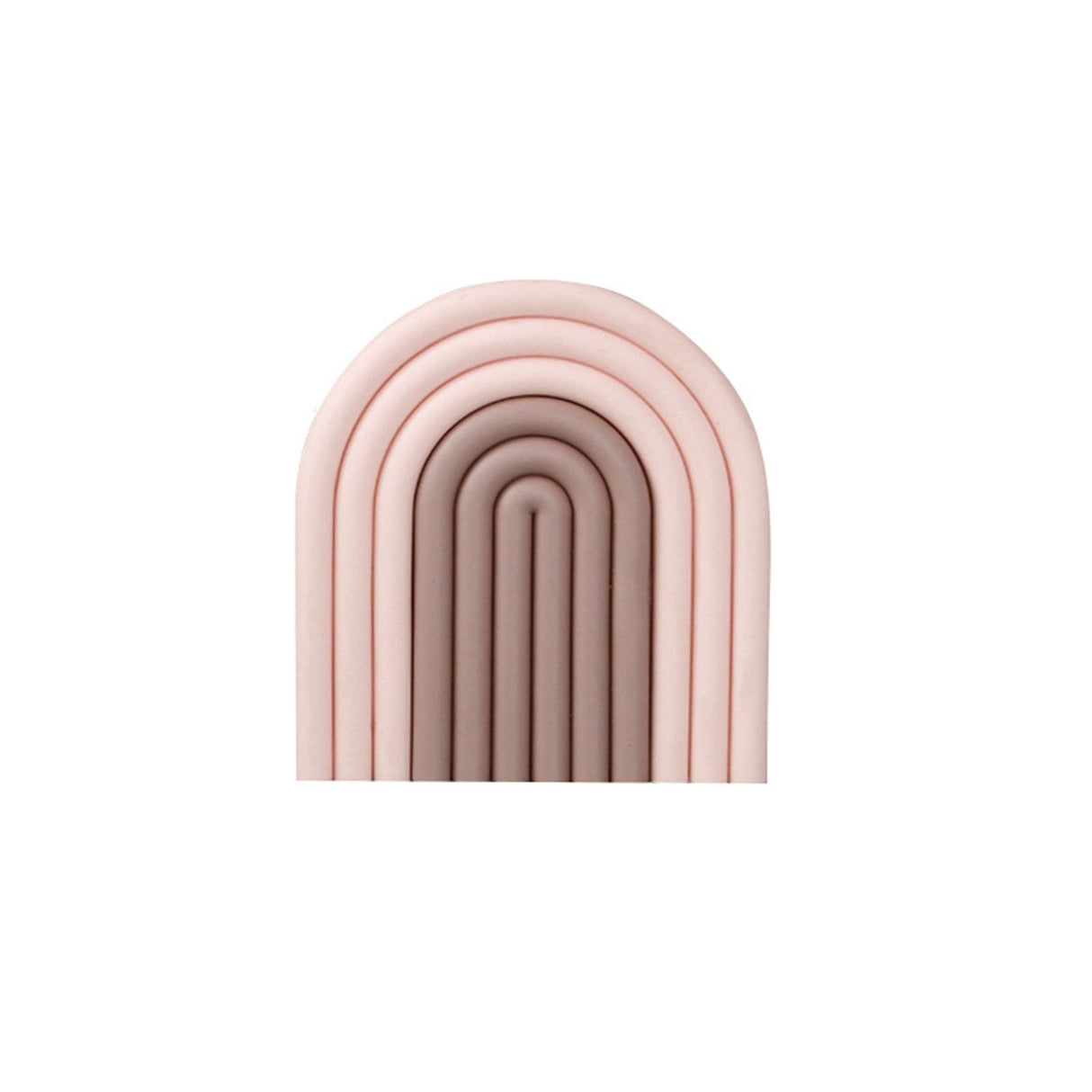 Placemat Prevent Slip Wearable Thickened Insulation Cup Pad for Bowl Plate Kitchen Restaurant Gradient Pink