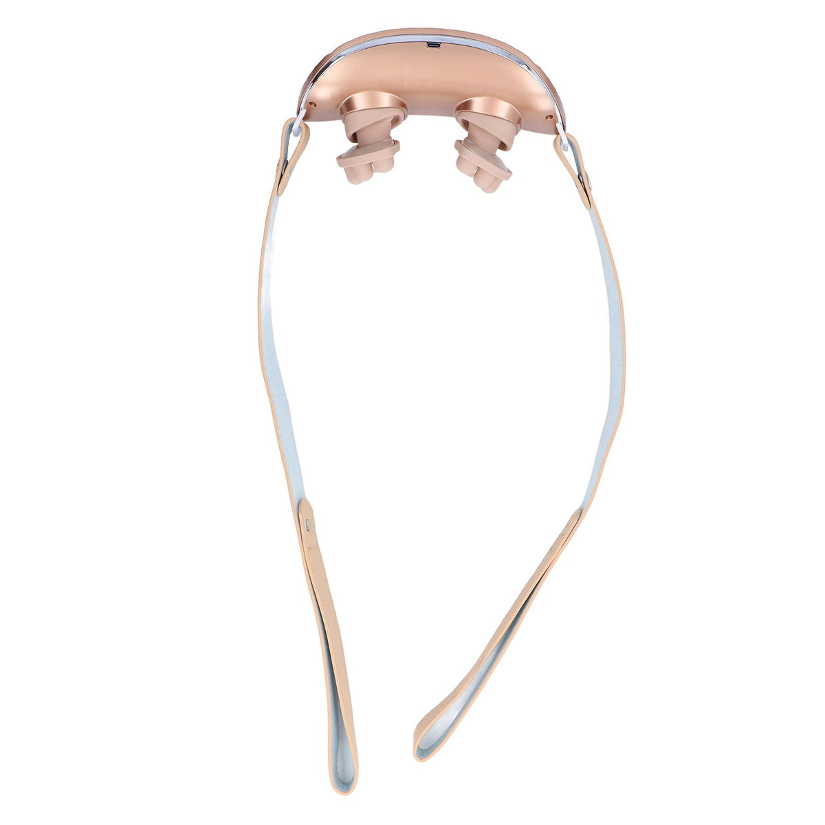Neck Massager Relieve Muscle Pain Portable Rechargeable Kneading Hot Compress Neck Massager for Home Use Gold