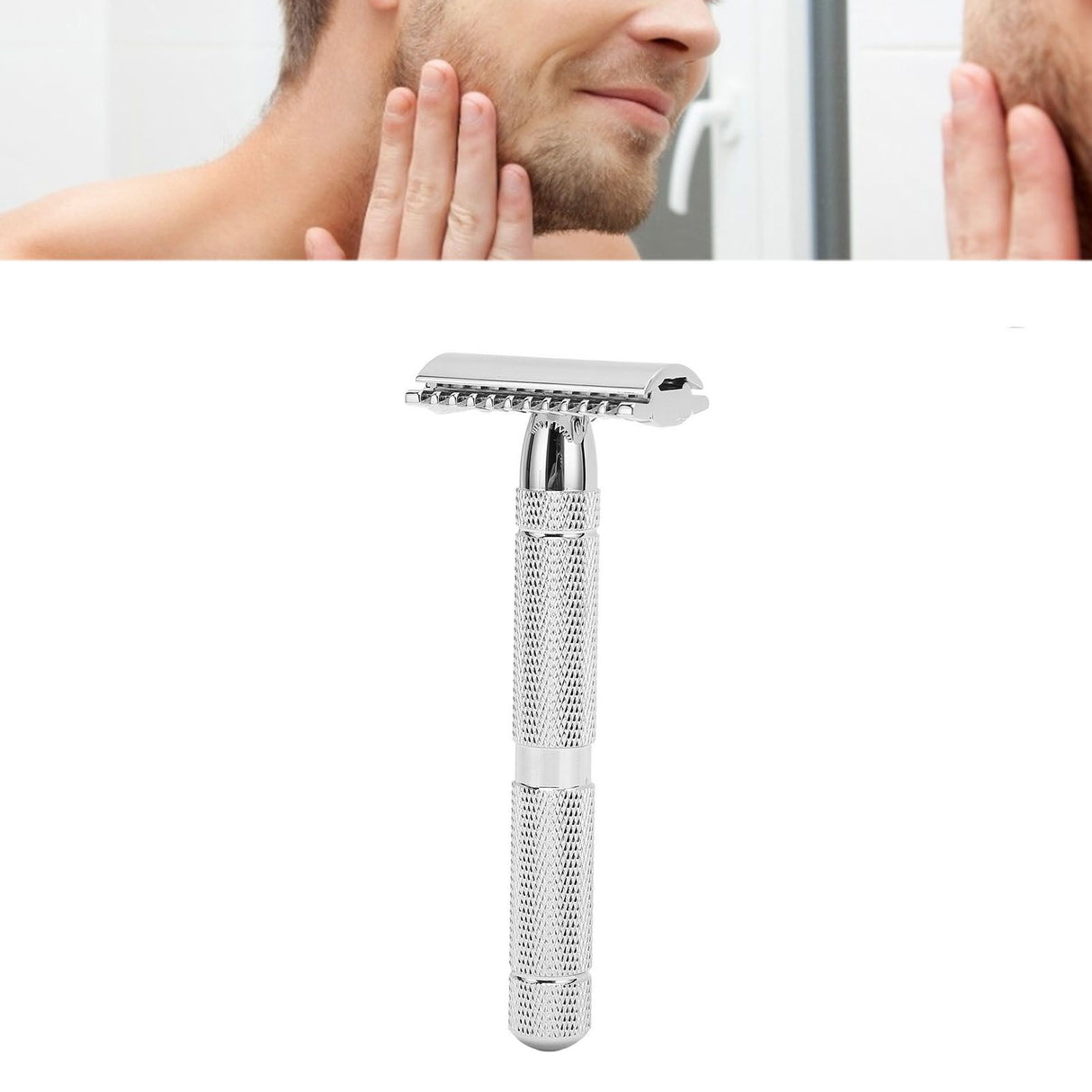 Vintage Razors High Safety Ergonomic Handle Anti Rust Classic Manual Shaver for Men Home Barber Salon Travelling Gifts 2