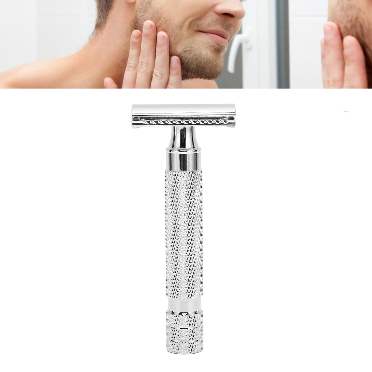 Vintage Razors High Safety Ergonomic Handle Anti Rust Classic Manual Shaver for Men Home Barber Salon Travelling Gifts 4
