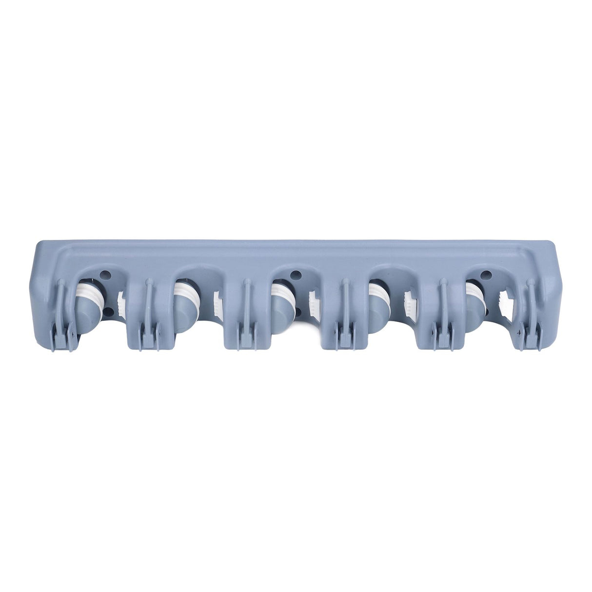 Mop Broom Holder Multifunctional Space Saving Broom Wall Mounted Rack for Kitchen Bathroom Garden Garage B