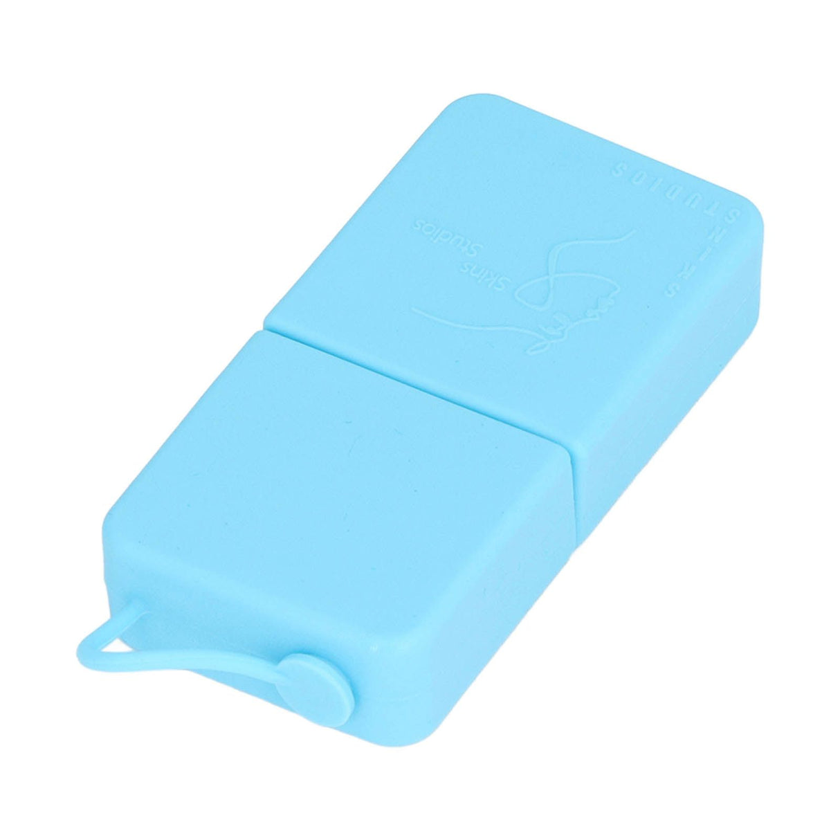 Ice Face Eye Roller Silicone Face Massage Ice Cube Roller Mold Skin Care Beauty Tool blue