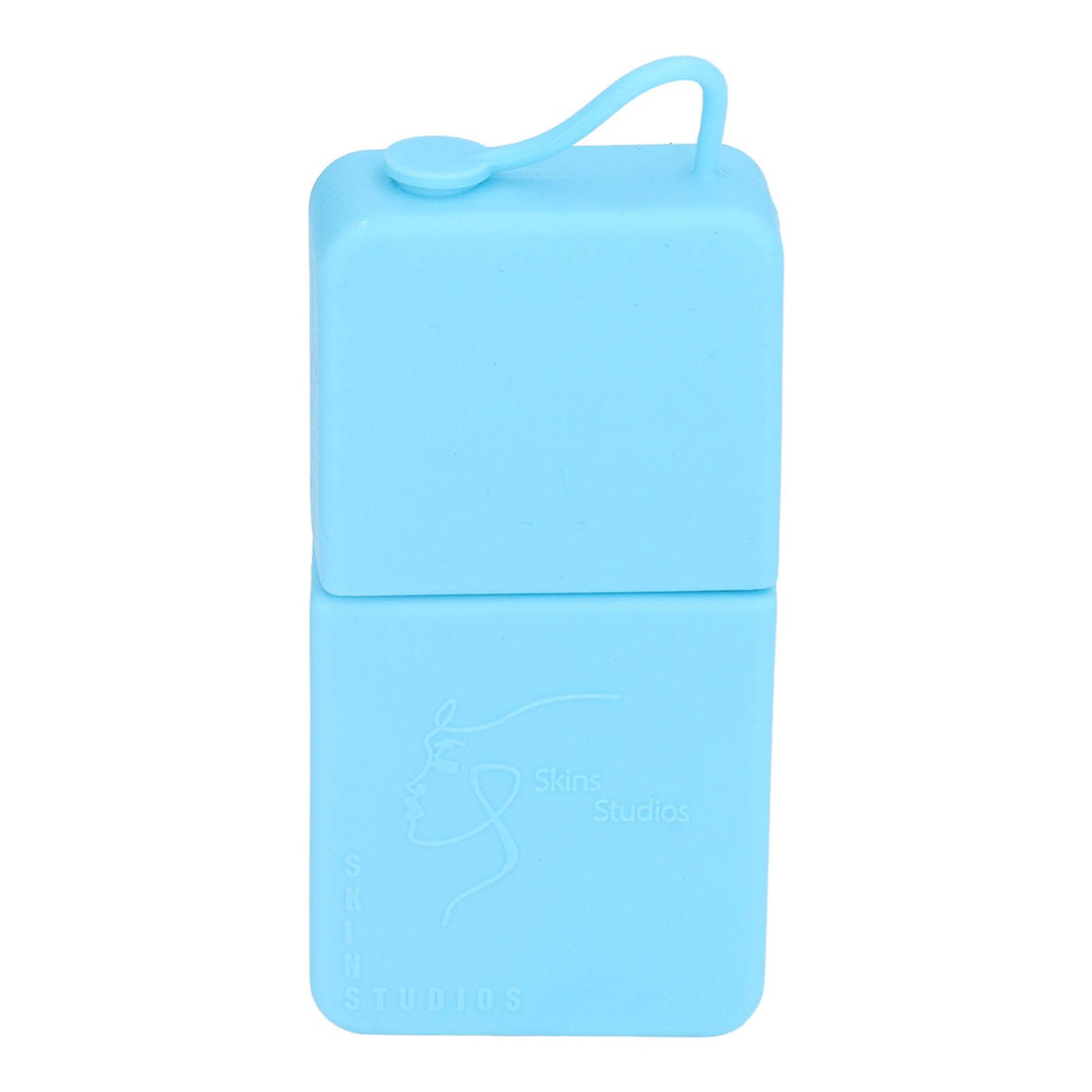 Ice Face Eye Roller Silicone Face Massage Ice Cube Roller Mold Skin Care Beauty Tool blue