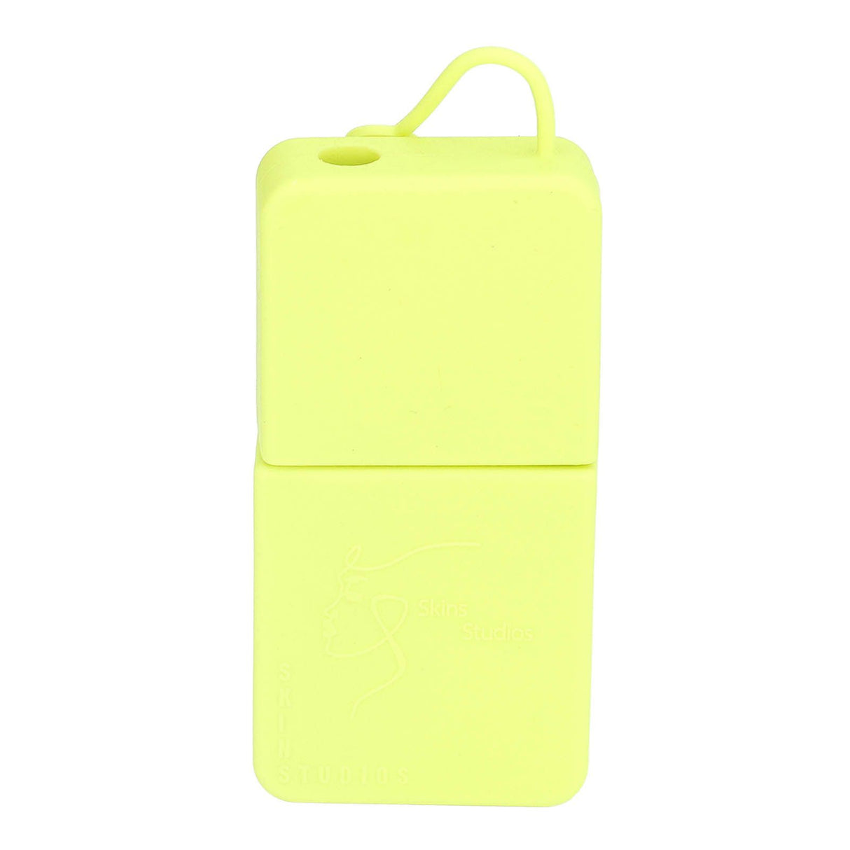 Ice Face Eye Roller Silicone Face Massage Ice Cube Roller Mold Skin Care Beauty Tool Fluorescent Yellow