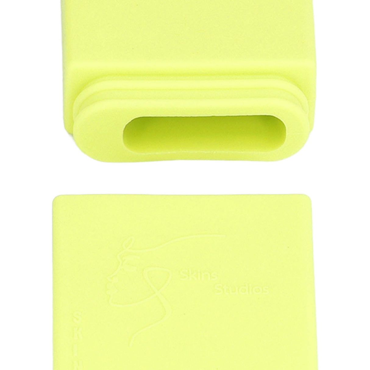 Ice Face Eye Roller Silicone Face Massage Ice Cube Roller Mold Skin Care Beauty Tool Fluorescent Yellow