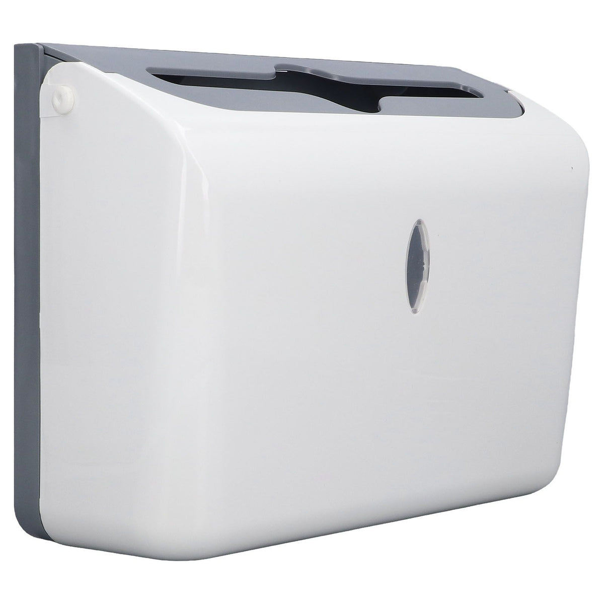 Paper Towel Dispenser Wall Mounted Safe Sturdy ABS Glossy Corner Bathroom Paper Towel Holder for Bathroom Toilet