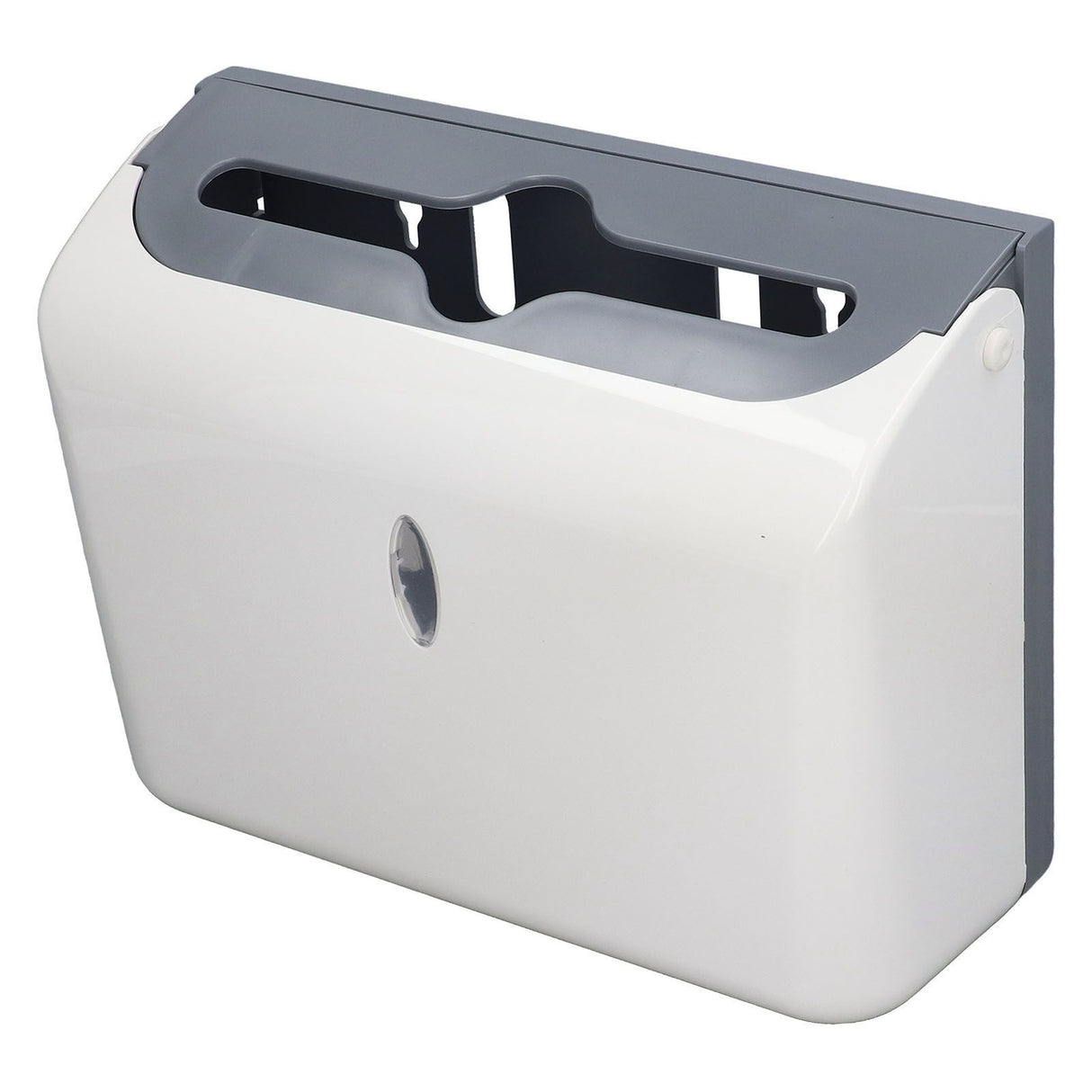 Paper Towel Dispenser Wall Mounted Safe Sturdy ABS Glossy Corner Bathroom Paper Towel Holder for Bathroom Toilet