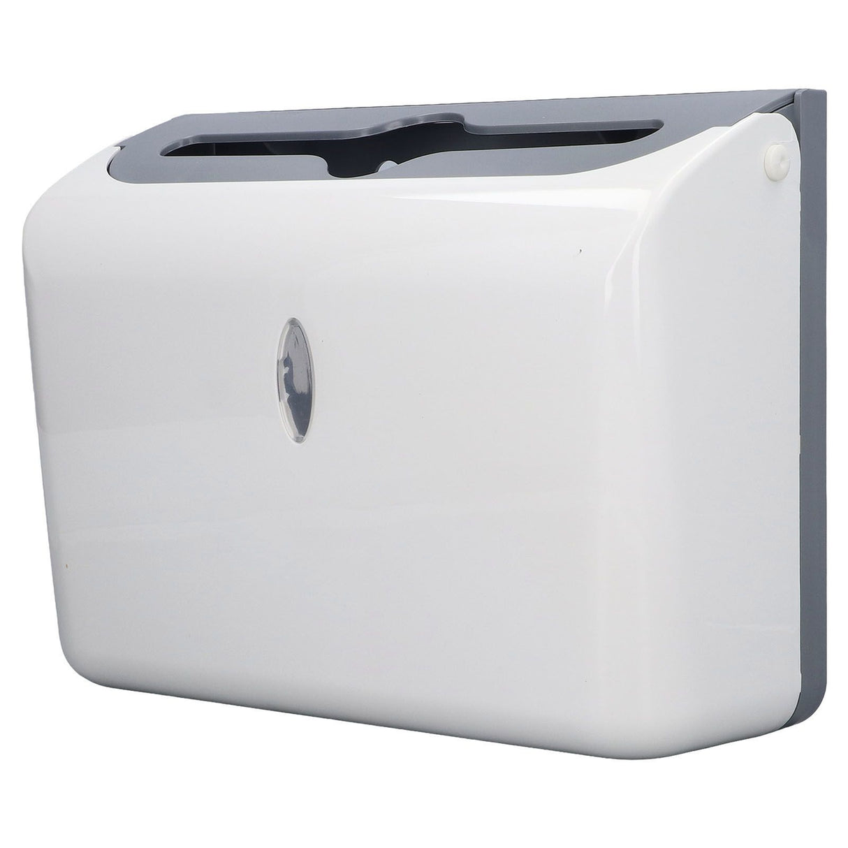 Paper Towel Dispenser Wall Mounted Safe Sturdy ABS Glossy Corner Bathroom Paper Towel Holder for Bathroom Toilet