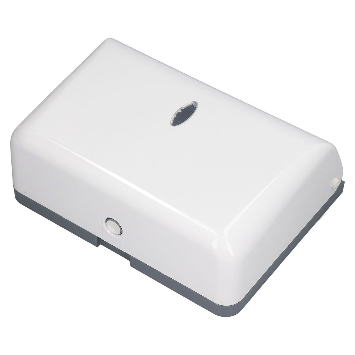 Paper Towel Dispenser Wall Mounted Safe Sturdy ABS Glossy Corner Bathroom Paper Towel Holder for Bathroom Toilet
