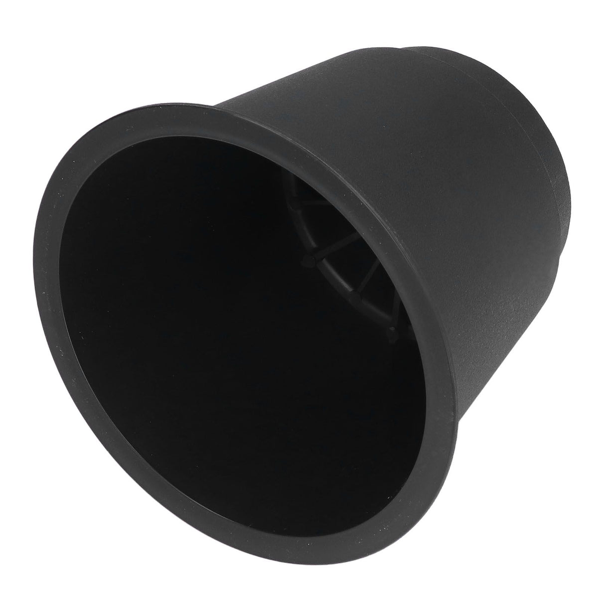 4 Pcs Plastic Furniture Risers 5 Inch Heavy Duty Stackable Circle Bed Lifter for Bed Chair Table Sofa Black