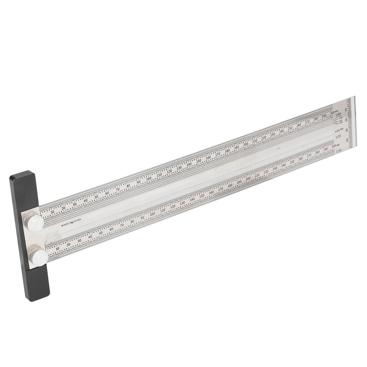 Woodworking Marking T Rulers Positioning Scribing Ruler Gauge Carpenter Measuring Mark Ruler 300mm