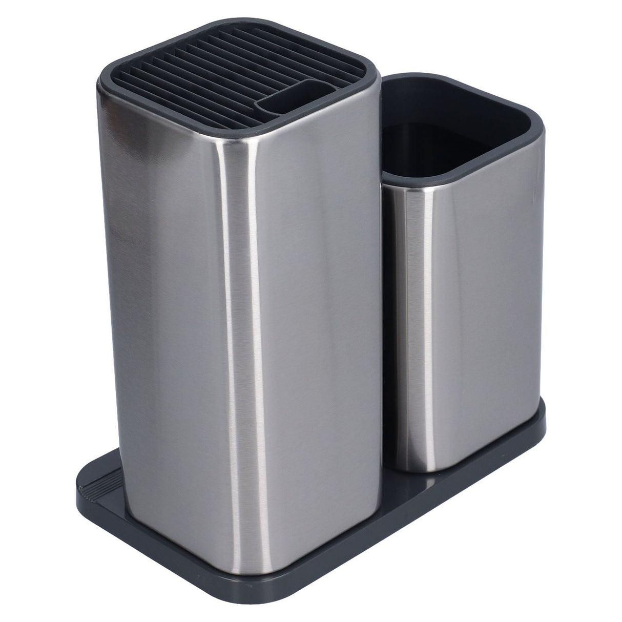 Stainless Steel Knife Holder Universal Kitchen Knife Organizer for Multiple Kitchen Knives and Scissors