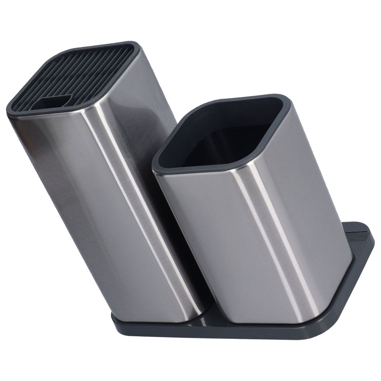 Stainless Steel Knife Holder Universal Kitchen Knife Organizer for Multiple Kitchen Knives and Scissors