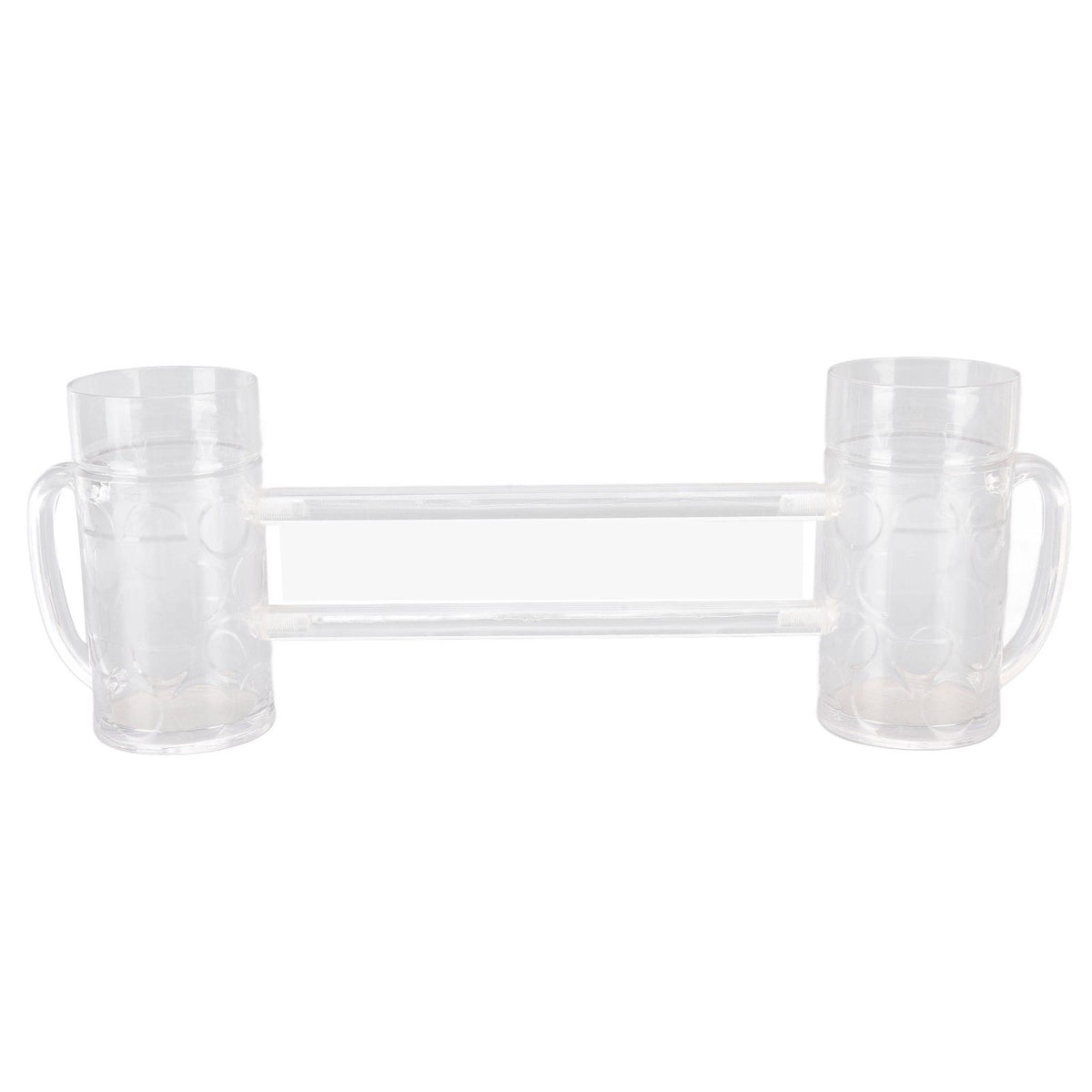 Beer Mug Anti Drop Crystal Lead Free Drinking Glasses with Handle for Bar KTV Freezer