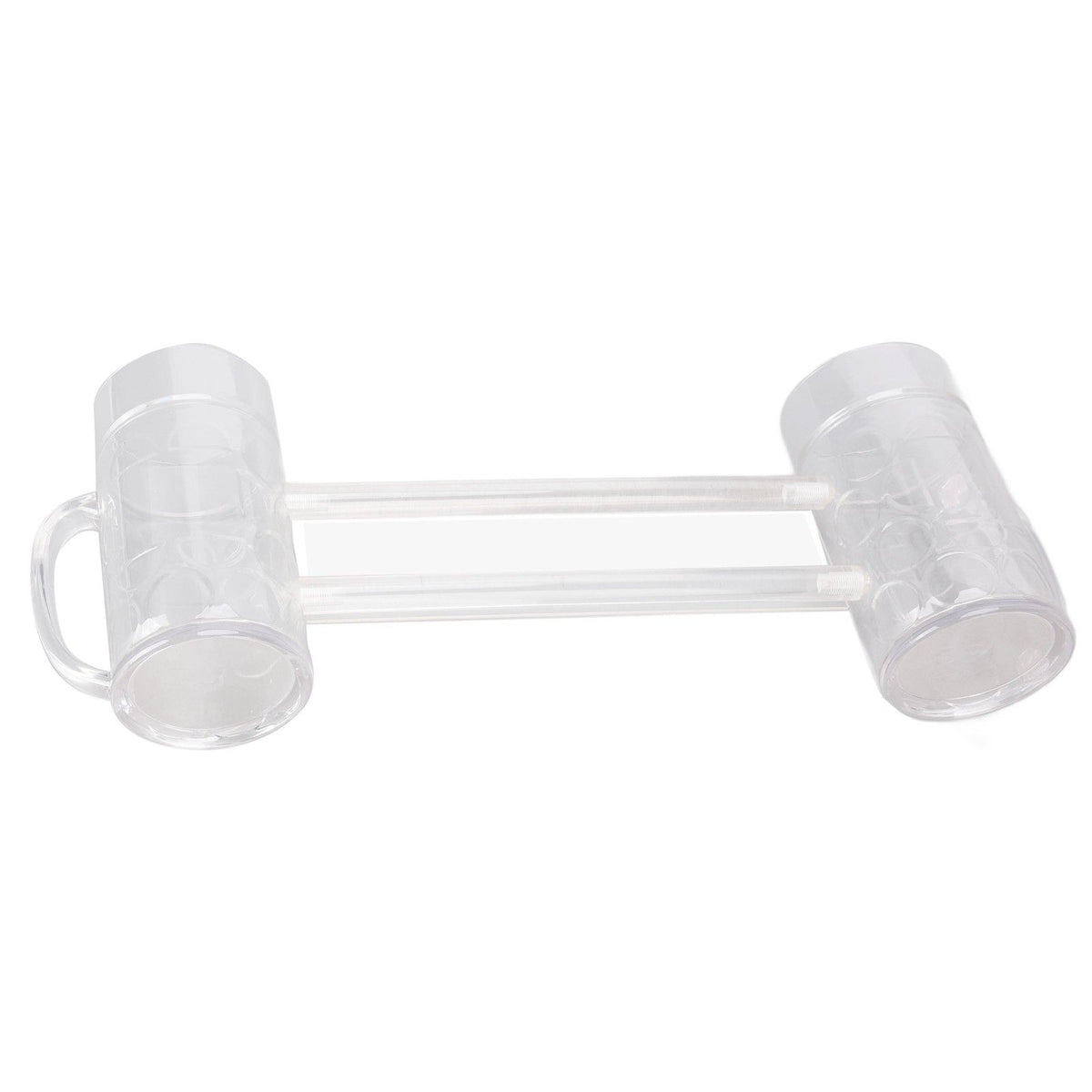 Beer Mug Anti Drop Crystal Lead Free Drinking Glasses with Handle for Bar KTV Freezer