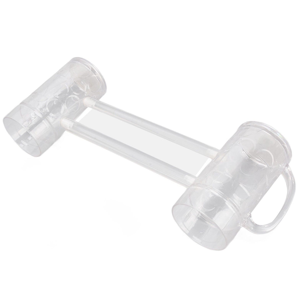Beer Mug Anti Drop Crystal Lead Free Drinking Glasses with Handle for Bar KTV Freezer