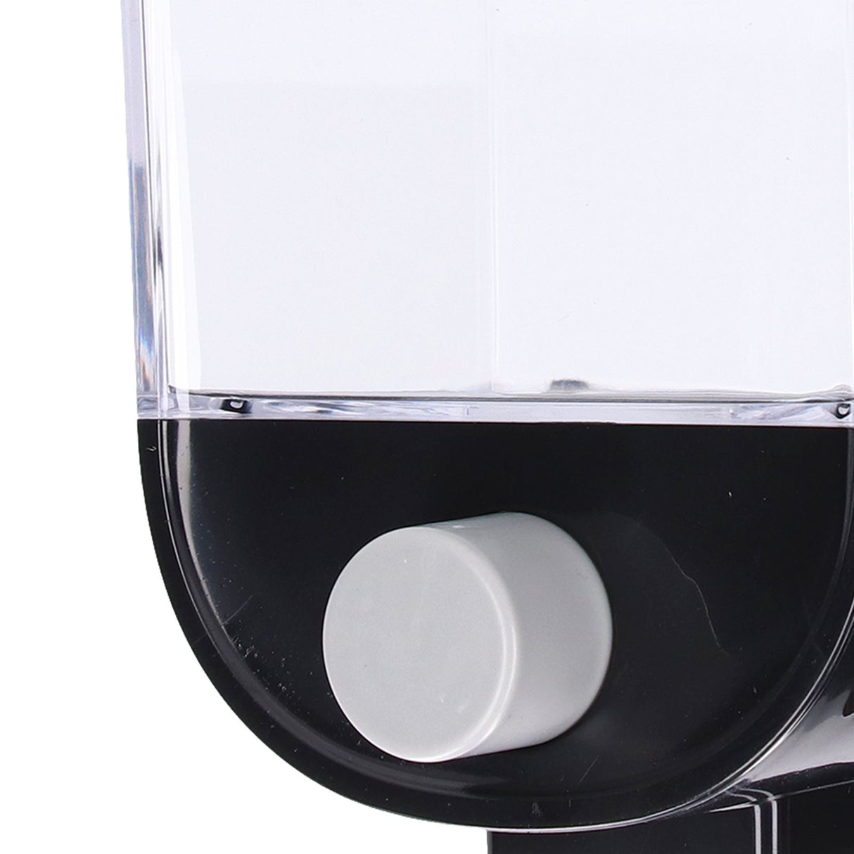 Square Dry Food Dispenser Wall Mounted Grain Storage Container Laundry Bead Cereal Dispenser for Kitchen1L