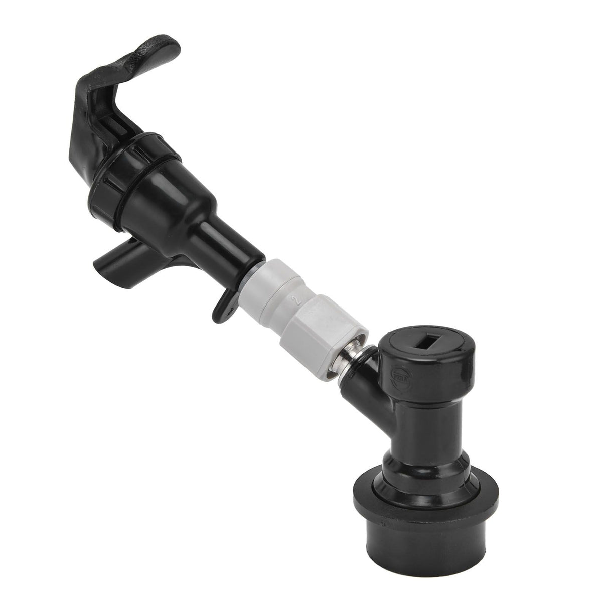 Beer Dispenser Plastic Black Portable Beer Tap Faucet for Outdoor Picnic Party Barbecue Beer Drinks Water