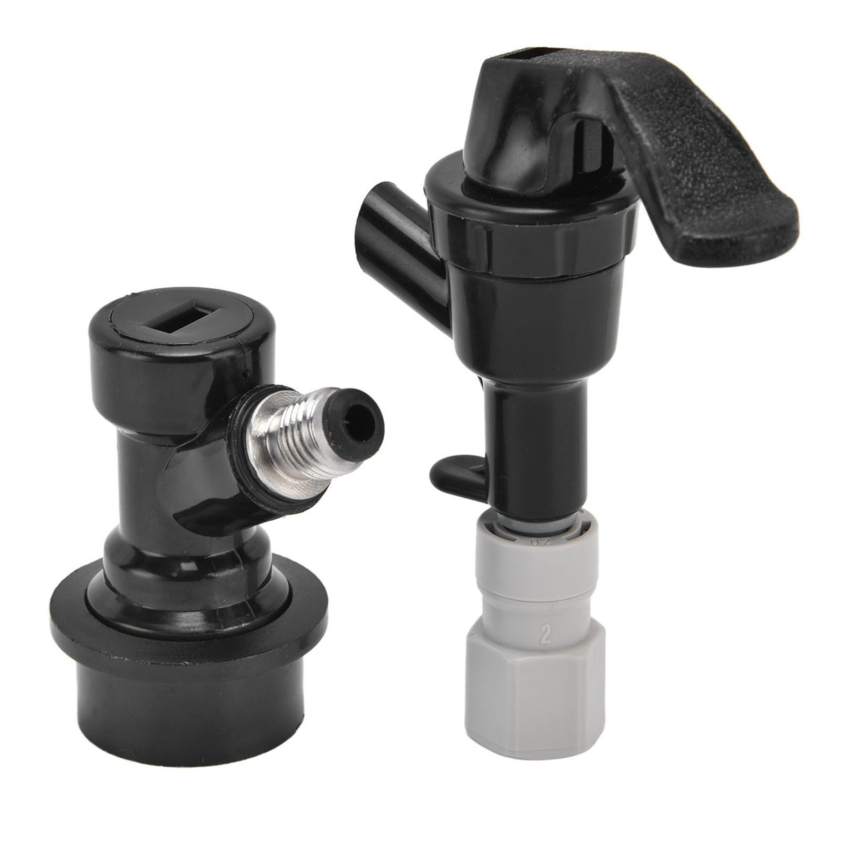 Beer Dispenser Plastic Black Portable Beer Tap Faucet for Outdoor Picnic Party Barbecue Beer Drinks Water