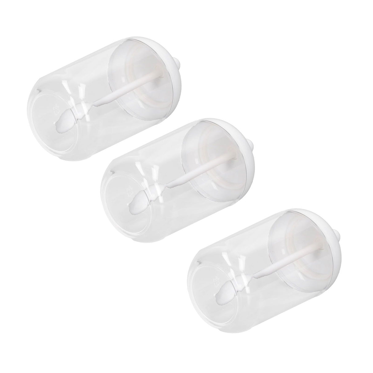 3PCS Seasoning Box with Spoon Transparent Spice Bottle Sealed Spice Container for Kitchen