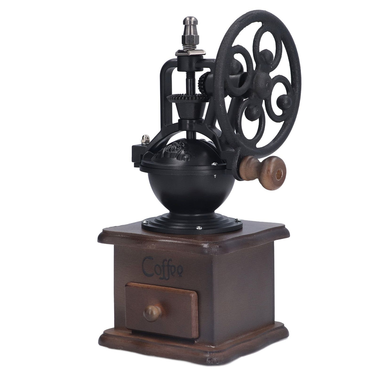 Manual Coffee Grinder Retro Style Sturdy Durable Exquisite Portable Hand Coffee Grinder for Home Office
