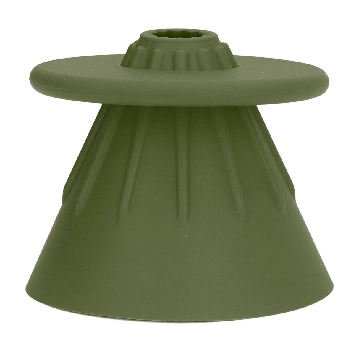 Silicone Coffee Dripper Reusable Cone Coffee Filter Holder for Travel Hiking Camping Home OfficeGreen