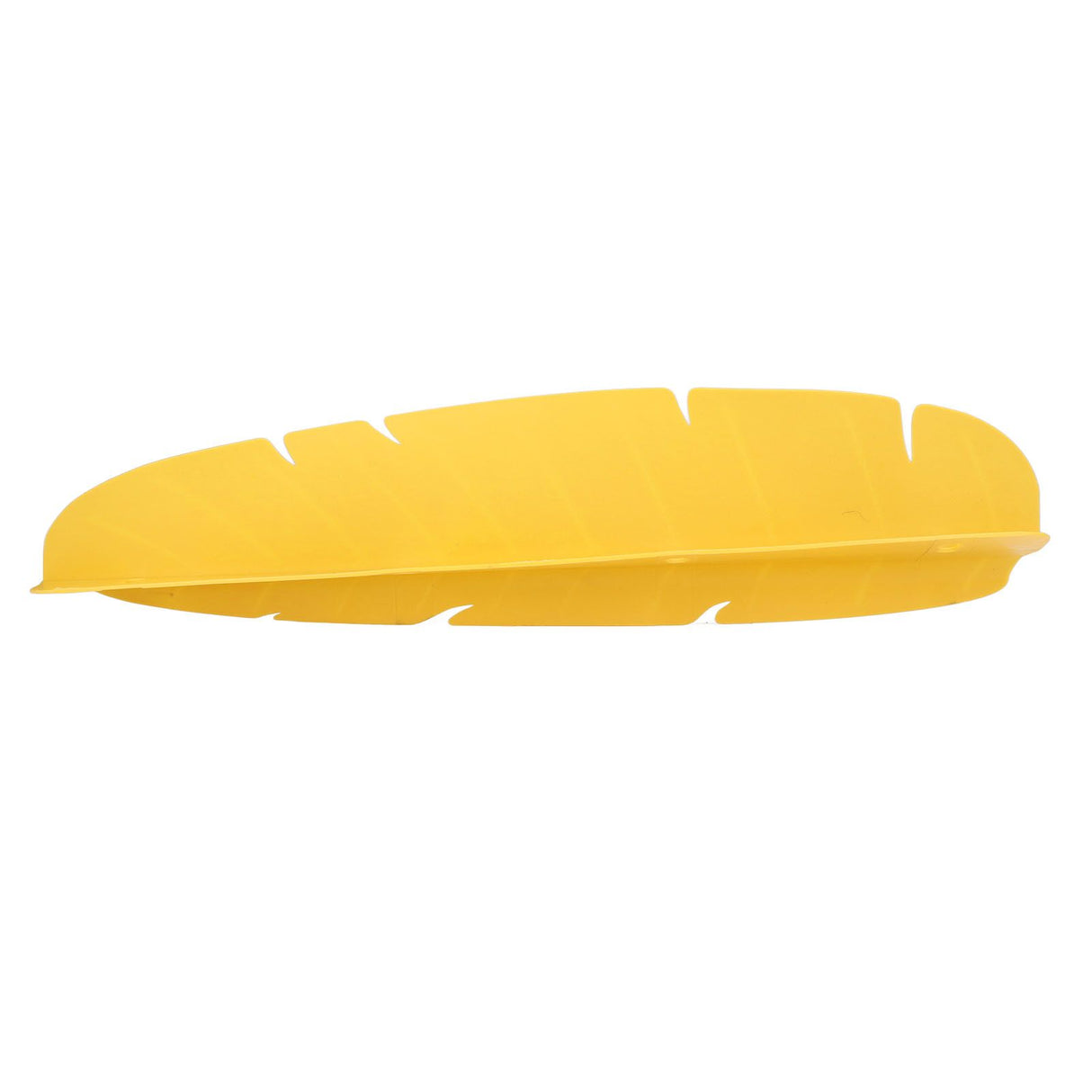 Kitchen Sink Water Splash Guard Elastic Reusable Banana Leaf Water Sink Splashing Guard for Dishes Vegetables Washing Yellow